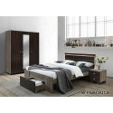 Chambre MF Tiara 3 Portes (Marron)