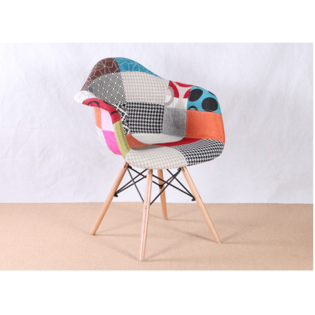 CHAISE MODERNE PATCHWORK